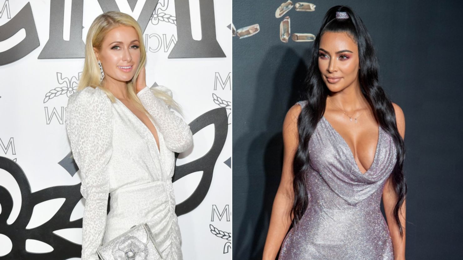 Paris Hilton, left, celebrated her birthday with longtime friend, Kim Kardashian West. 