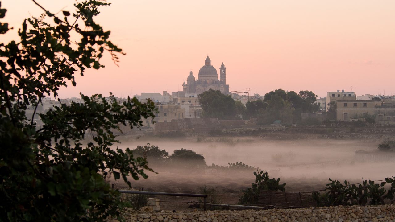 Enjoy Malta's historic structures before the beach crowds appear. 