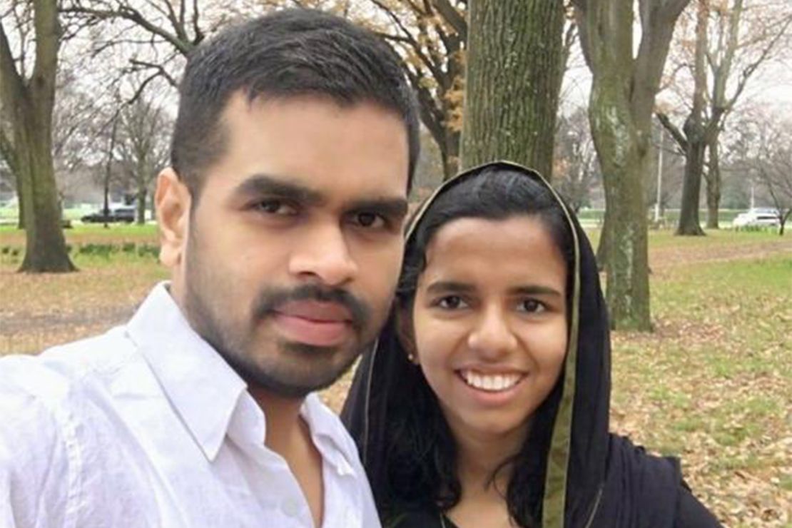 Friends say Nazer and Alibava, who were married in 2017, were very much in love. 