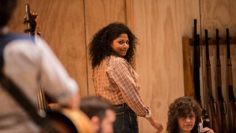 Rebecca Naomi Jones as Laurey in the revivial of OKLAHOMA!