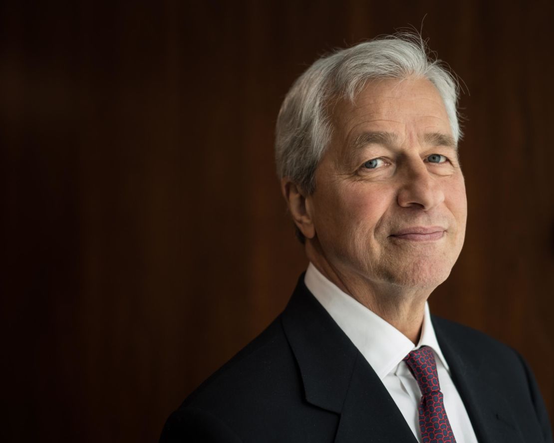 Jamie Dimon concedes that President Donald Trump's position on tariffs just may be paying off.