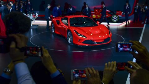 Ferrari takes pains to ensure that its engines, like the turbocharged V8 in the Ferrari F8 Tributo, provide the sort of sound drivers have come to expect.