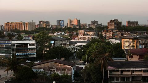 A general view of the coastal city of Beira years before Cyclone Idai hit. It is one of the biggest cities in Mozambique.
