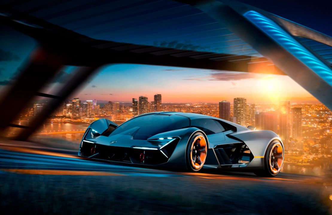 The Lamborghini Terzo Millenio was designed to show what a supercapacitor-powered supercar might look like.