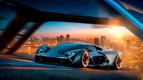 The Lamborghini Terzo Millenio was designed to show what a supercapacitor-powered supercar might look like.