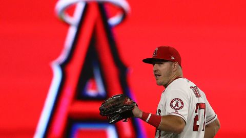 Mike Trout of the Los Angeles Angels.