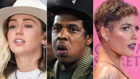 Miley Cyrus, Jay Z and Halsey were among the headliners for the 50th-anniversary Woodstock concert. Credit: Getty Images