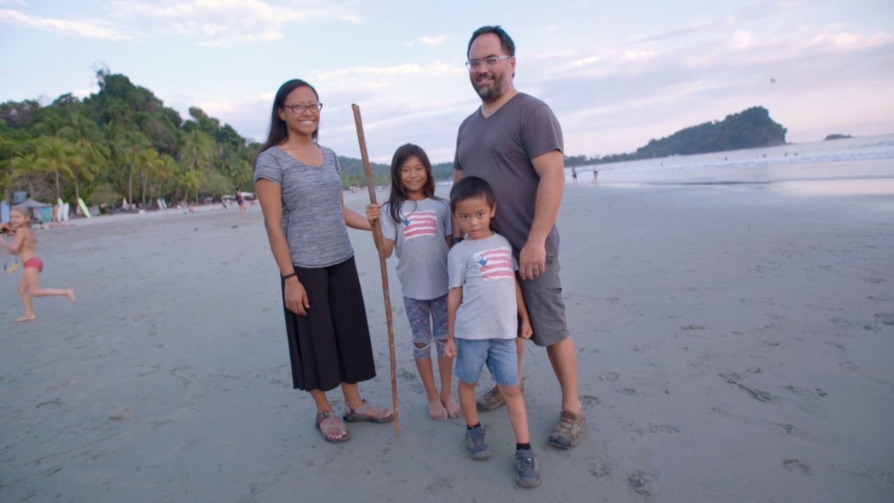 The Bush-Vinje family spent four years traveling around the world together.