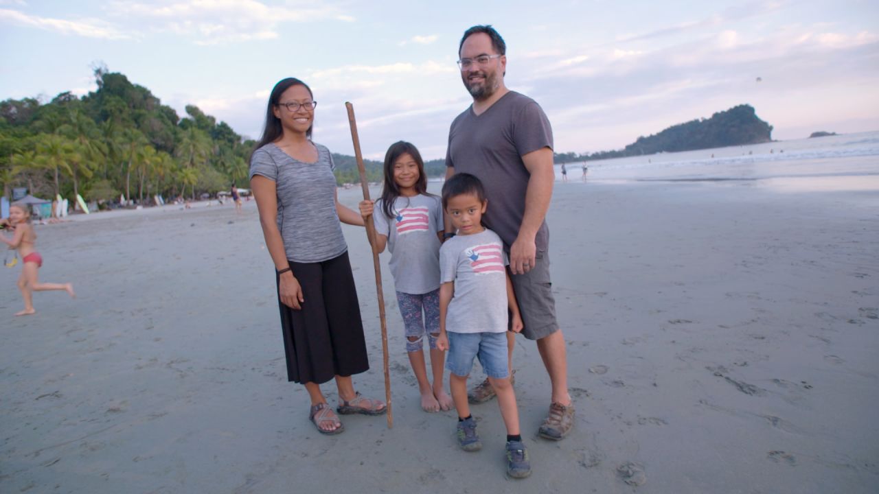 The Bush-Vinje family spent four years traveling around the world together.