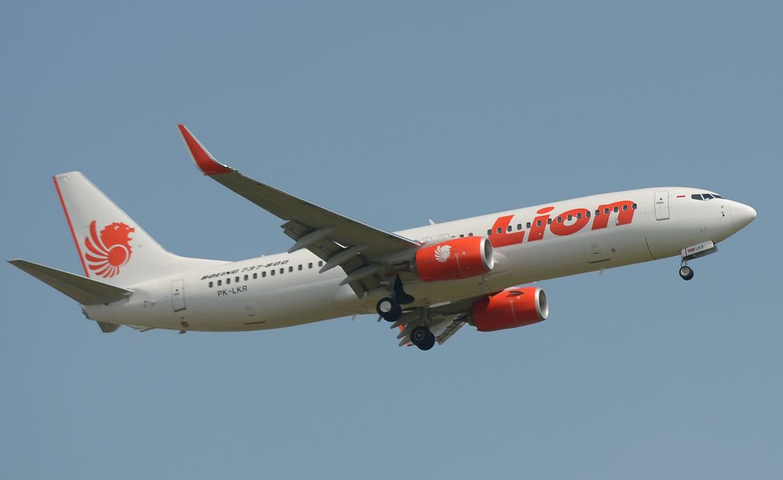 A Lion Air 737 Max 8 aircraft crashed in October last year shortly after taking off from Jakarta, killing all 189 people on board.