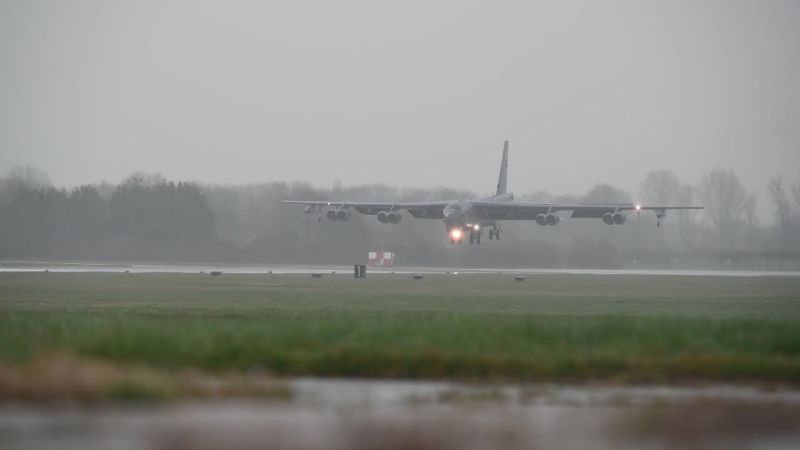 US Air Force Deploys B-52s To Europe In Message To Russia | CNN Politics