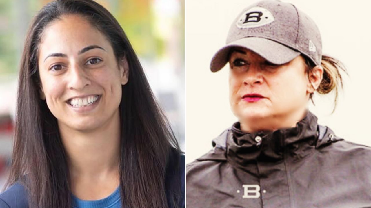 Maral Javadifar, left, and Lori Locust will join the Tampa Bay Buccaneers' coaching staff.