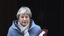 Prime Minister's Questions. Prime Minister Theresa May leaves 10 Downing Street, London, for the House of Commons to face Prime Minister's Questions. Picture date: Wednesday March 20, 2019. Photo credit should read: Stefan Rousseau/PA Wire URN:41875654 (Press Association via AP Images)