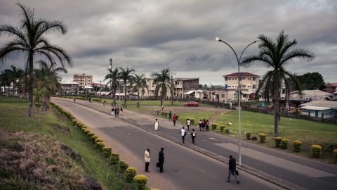 The entrance to the University of Buea in southwestern Cameroon in April of 2018.