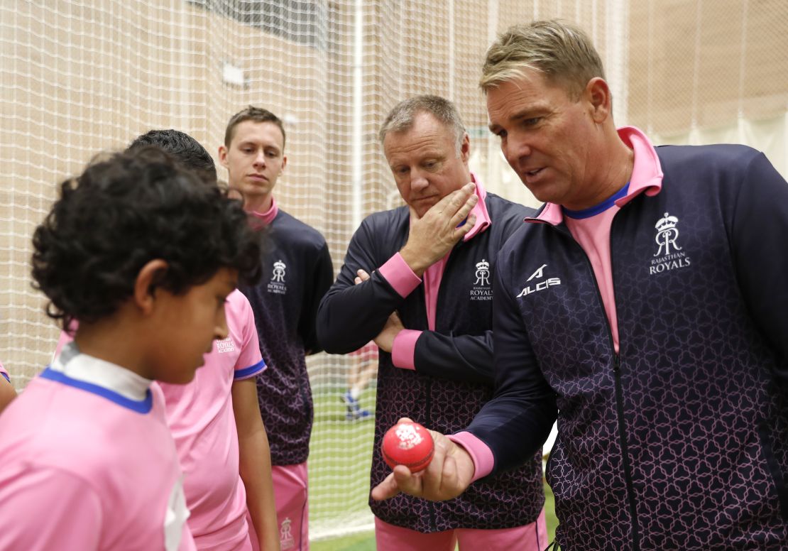 Warne was speaking in his guise as a global ambassador for the Rajasthan Royals, as the franchise launched its academy at Reed's School in Surrey.