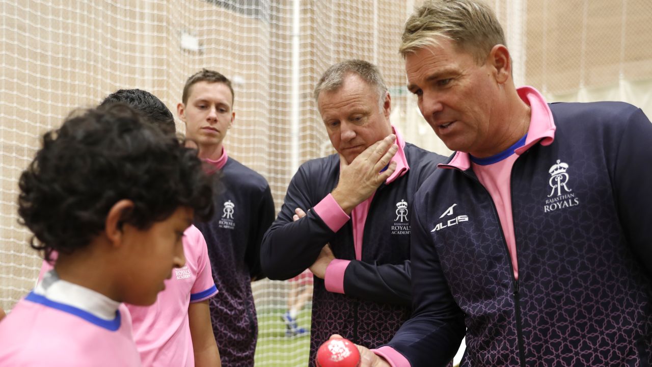 Warne was speaking in his guise as a global ambassador for the Rajasthan Royals, as the franchise launched its academy at Reed's School in Surrey.