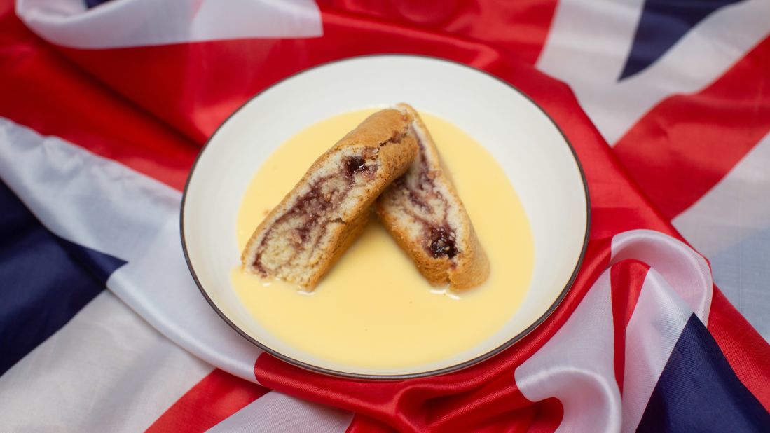 <strong>Jam roly poly:</strong> A delicate, delicious ballet of sugar and fat. 