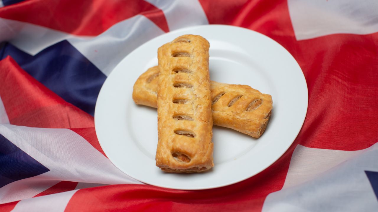 <strong>Sausage roll:</strong> These pastry and pork products are the backbone of modern Britain. (May contain actual backbone).  