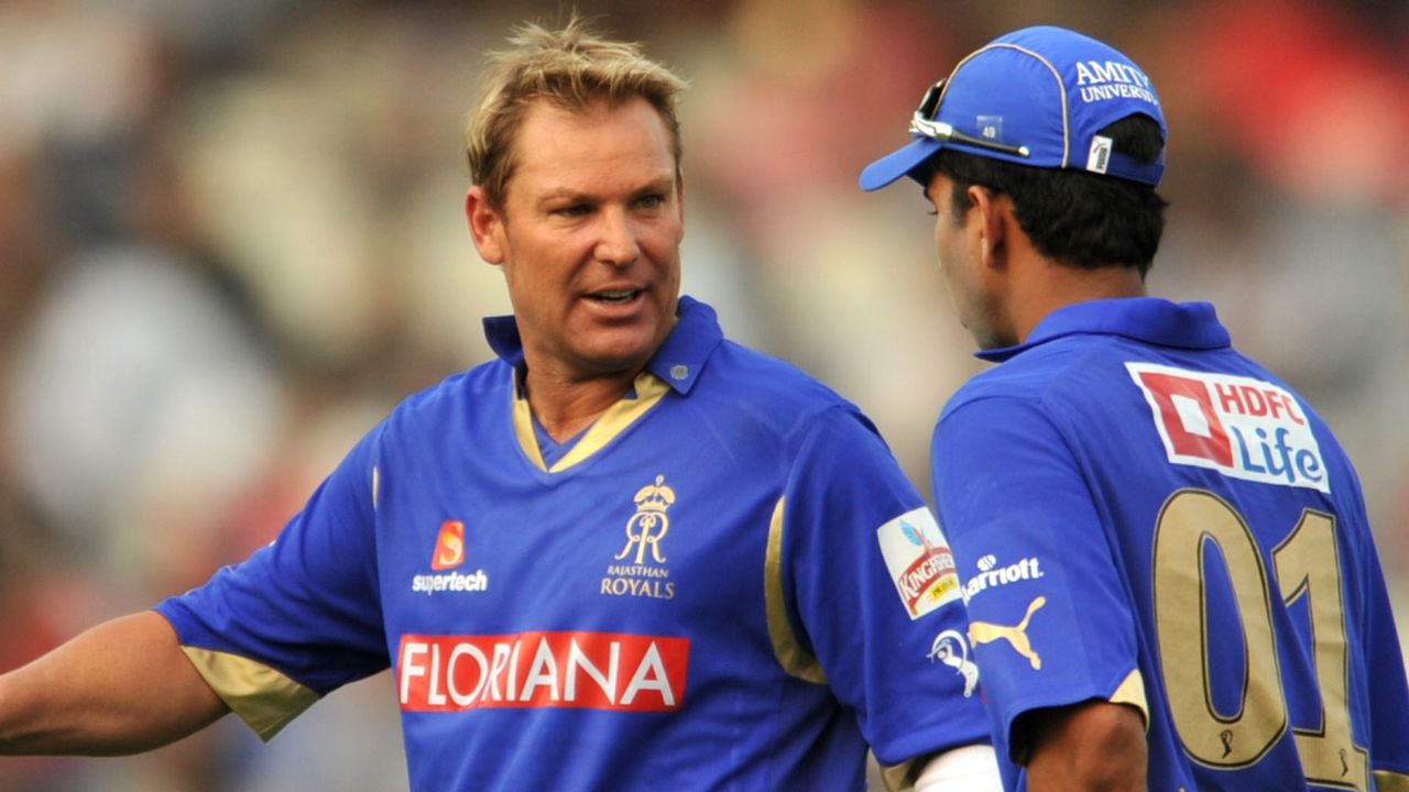 Warne's fellow overseas players in his triumphant Royals team included South Africa's Graeme Smith, Australian pair Darren Lehmann and Shane Watson and the Pakistan trio of Younis Khan, Sohail Tanvir and Kamran Akmal.