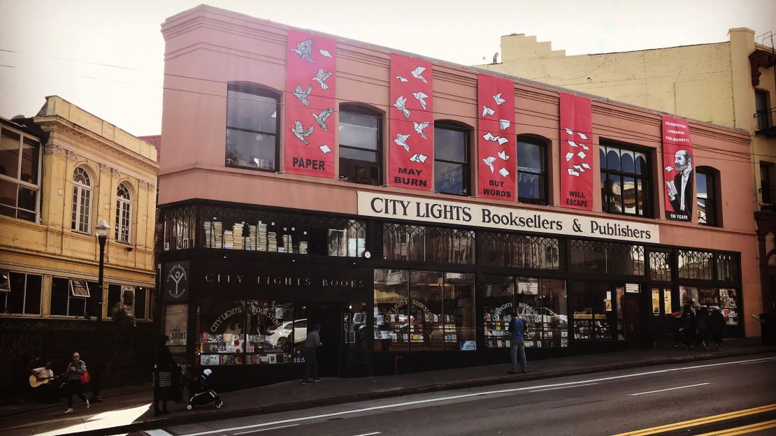 City Lights is still a gathering place for poetry, critical thinking and organizing.