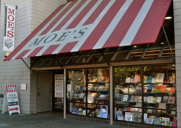 <strong>Moe's Books. </strong>Moe's Books was founded in 1959 by Moe and Barbara Moskowitz, who supported free speech movement at the nearby University of California at Berkeley on Telegraph Avenue. It has hosted Ferlinghetti in the past, and its current schedule of events is packed with poetry readings. 