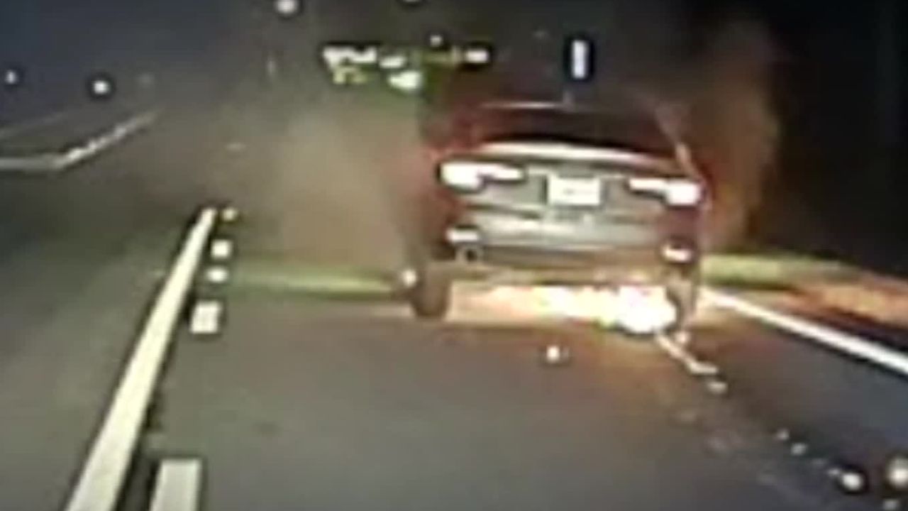 btc burning car