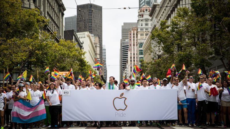 <strong>Corporate pride.</strong> In recent years, as more companies have marched and sponsored floats at Pride, some parades can take on a party like feel. However, there are still LGBTQ activists marching in cities, large and small, for their rights and the rights of others. Here's a guide to key elements of a Pride parade. 