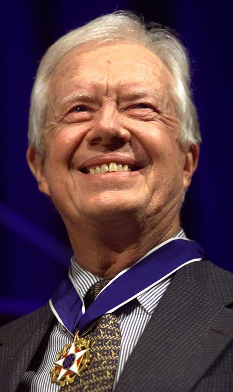 Clinton presented Carter with the Presidential Medal of Freedom, the nation's highest civilian honor, on August 9, 1999. Carter was recognized for his diplomatic achievements and humanitarian efforts.