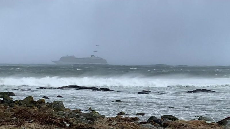 Video Shows Cruise Ship Evacuation By Helicopters | CNN