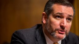 WASHINGTON, DC - DECEMBER 12: Sen. Ted Cruz (R-TX) speaks during a Senate Judiciary Subcommittee on Border Security and Immigration hearing on Capitol Hill on December 12, 2018 in Washington, DC. The subcommittee addressed issues relating to transnational cartels and border security. (Photo by Zach Gibson/Getty Images)