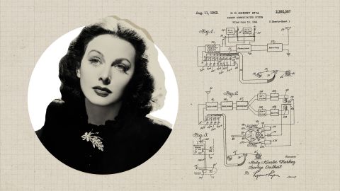 Actress Hedy Lamarr helped invent a frequency-hopping system to help the Allies communicate in World War II. It was never actually used during the war, but its principles led to the development of Bluetooth, GPS and Wi-Fi.