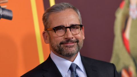 Steve Carell told a few lies while playing a game with Ellen DeGeneres. (Photo by Chris Delmas / AFP)  