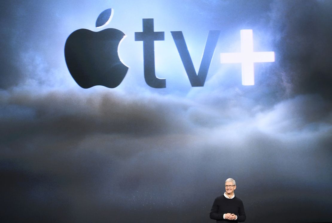 Apple's new streaming service was unveiled last month. 