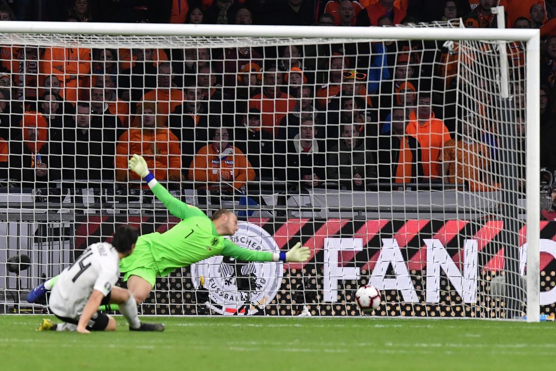 Nico Schulz scored Germany's winner in stoppage time.