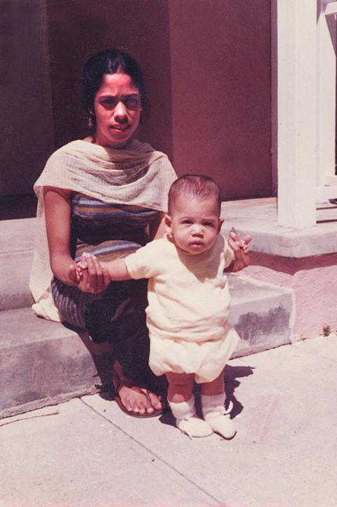 A young Harris is seen with her mother, Shyamala, in this photo that was posted on Harris' Facebook page in March 2017. "My mother was born in India and came to the United States to study at UC Berkeley, where she eventually became an endocrinologist and breast-cancer researcher," <a href="https://www.facebook.com/KamalaHarris/photos/a.391094312922/10155496671372923/?type=3&theater" target="_blank" target="_blank">Harris wrote.</a> "She, and so many other strong women in my life, showed me the importance of community involvement and public service."