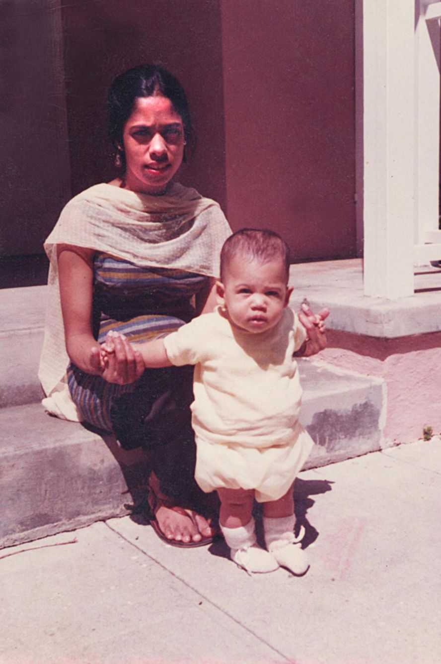 A young Harris is seen with her mother, Shyamala, in this photo that was posted on Harris' Facebook page in March 2017. "My mother was born in India and came to the United States to study at UC Berkeley, where she eventually became an endocrinologist and breast-cancer researcher," <a href="index.php?page=&url=https%3A%2F%2Fwww.facebook.com%2FKamalaHarris%2Fphotos%2Fa.391094312922%2F10155496671372923%2F%3Ftype%3D3%26theater" target="_blank" target="_blank">Harris wrote.</a> "She, and so many other strong women in my life, showed me the importance of community involvement and public service."