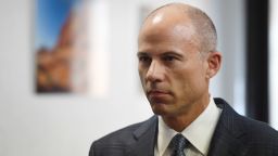 Attorney Michael Avenatti listens to a question during a news conference with Battle Born Progress, a progressive communications organization, on August 31, 2018 in Las Vegas, Nevada. (Ethan Miller/Getty Images)