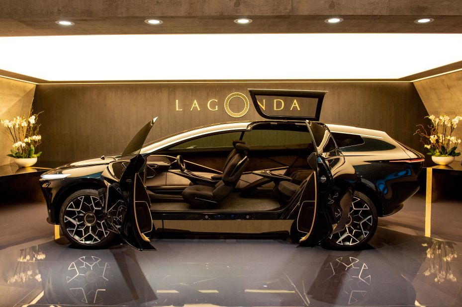 Though not a supercar, Aston Martin's Lagonda expects to revolutionize road travel with its vast, luxurious interior. The manufacturer estimates production on its new range of luxury, low-emission vehicles will begin in 2021.