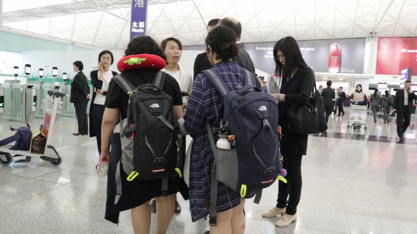 Two Saudi sisters who arrived in Hong Kong last September have finally left the city after being offered an emergency humanitarian visa elsewhere.