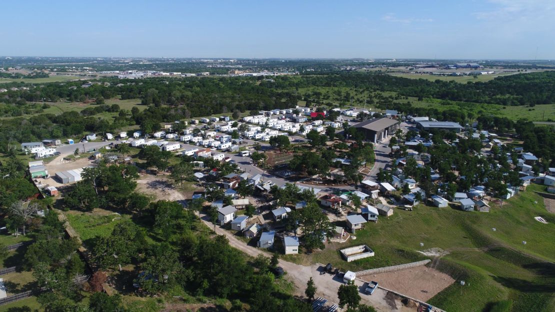 Community First! Village is a 51-acre master planned community for the chronically homeless.