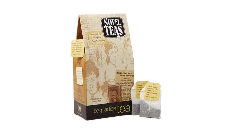 <strong>Have a cup of tea while reading quotes from literary greats</strong> Novel Teas ($13; <a href="http://bit.ly/2YgBYnN" target="_blank" target="_blank">uncommongoods.com</a>) 