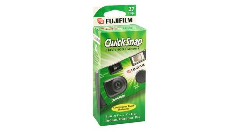 <strong>An old-school way to snap special moments</strong> Fujifilm QuickSnap Flash 400 Disposable 35mm Camera Pack of 2 ($13; <a href="https://amzn.to/2FnzdZj" target="_blank" target="_blank">amazon.com</a>) 
