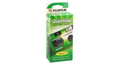 <strong>An old-school way to snap special moments</strong> Fujifilm QuickSnap Flash 400 Disposable 35mm Camera Pack of 2 ($13; <a href="https://amzn.to/2FnzdZj" target="_blank" target="_blank">amazon.com</a>)