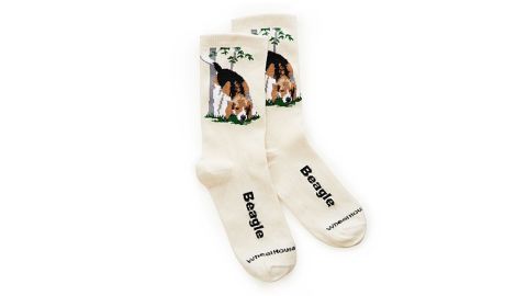 <strong>A cozy pair of socks that feature your favorite doggo</strong> Choose Your Dog Breed Socks ($12; <a href="http://bit.ly/2YeOd46" target="_blank" target="_blank">uncommongoods.com</a>) 