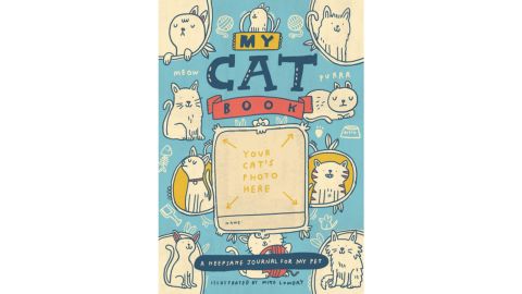 <strong>Or your best moments with your cat</strong> My Cat Book ($9.20; <a href="http://bit.ly/2Yd7AuF" target="_blank" target="_blank">target.com</a>)