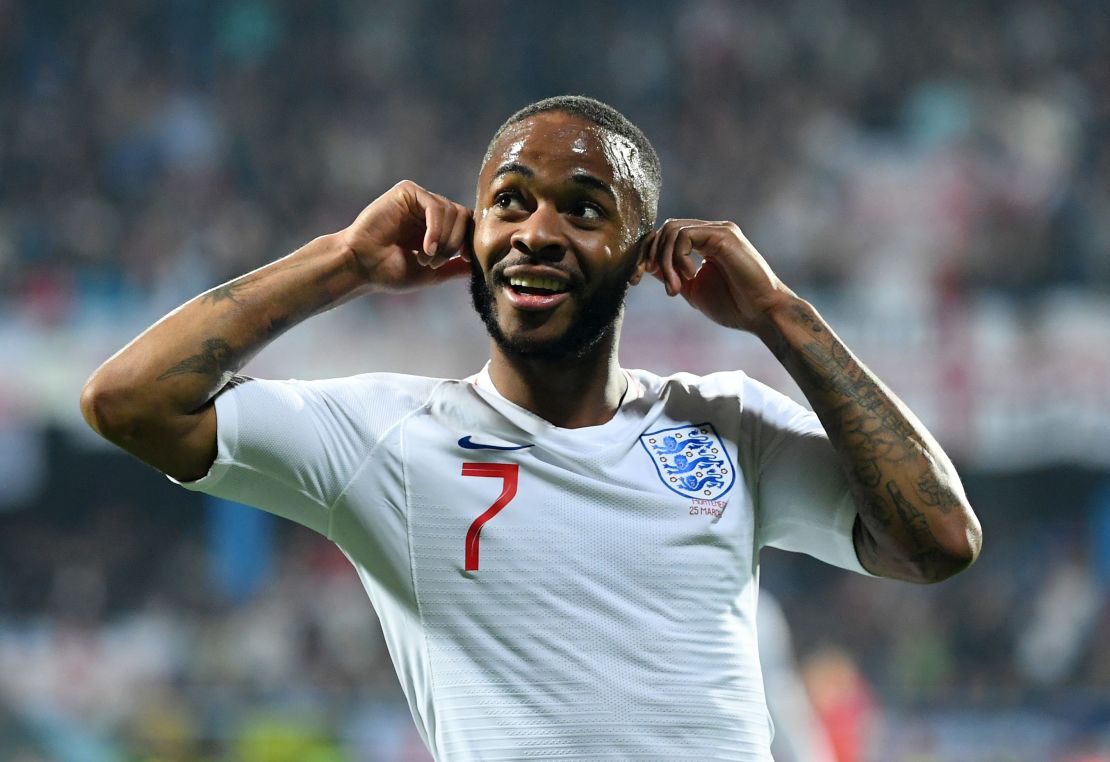 Sterling and his England teammates suffered racial abuse from Montenegro fans during his side's 5-1 win.