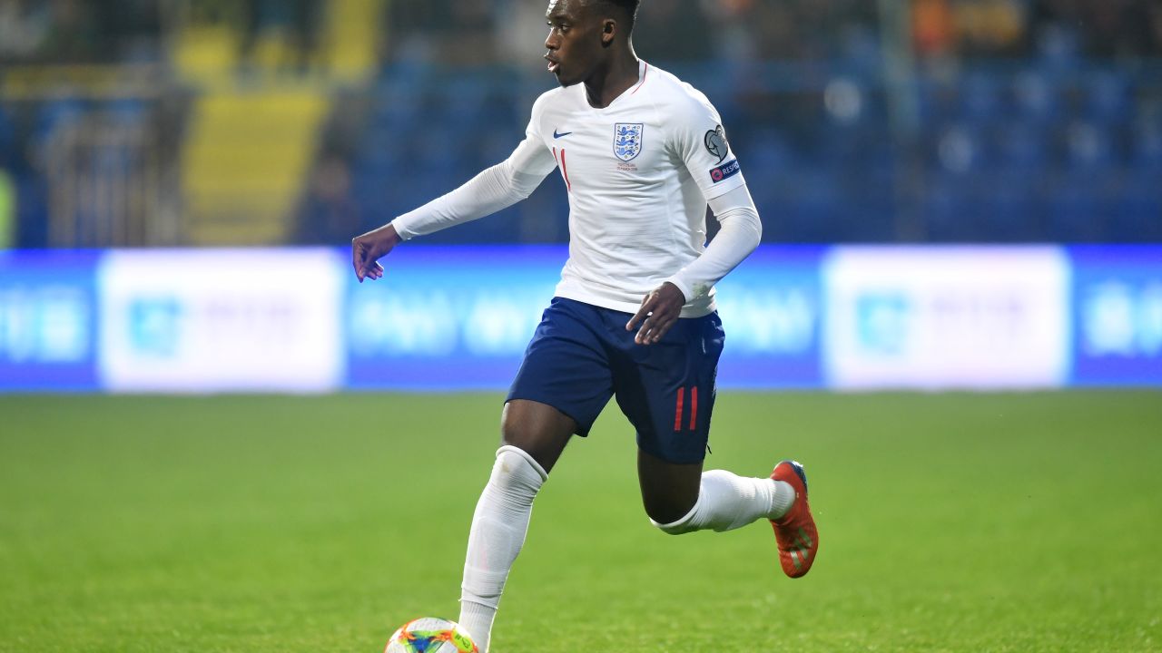 Callum Hudson-Odoi created a goal in his first full international debut