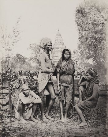 An image from an 1860s photo album entitled "The Oriental Races and Tribes, Residents and Visitors of Bombay."
