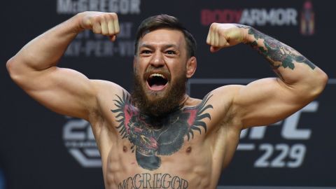 McGregor has not won in the Octagon since 2016.