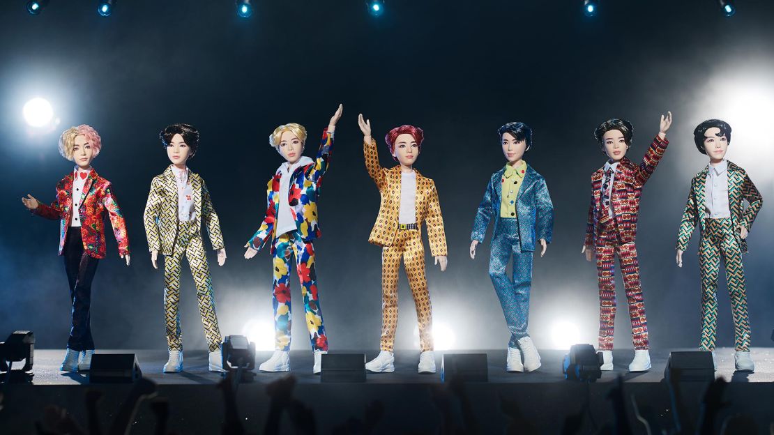 Mattel recently broke the internet when they released a line of BTS dolls. 